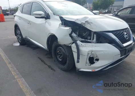 2020 Nissan Murano S Fwd z USA, uszkodzony, nr VIN 5N1AZ2AJ0LN149413